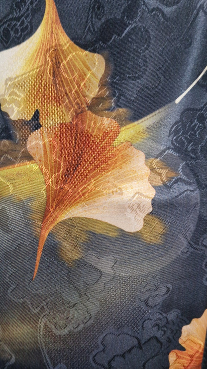 Ginkgo Collection Uomo — Foulard lungo jacquard