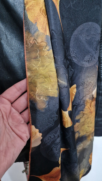 Ginkgo Collection Uomo — Foulard lungo jacquard